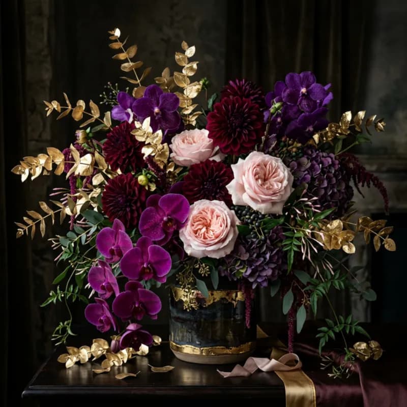 Luxury Collection — Blooms In Ribbon flower collection