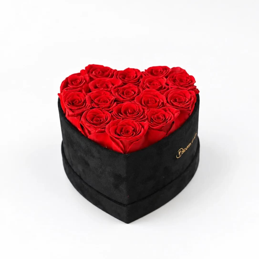Heart 16 — Flower Arrangement by Blooms In Ribbon