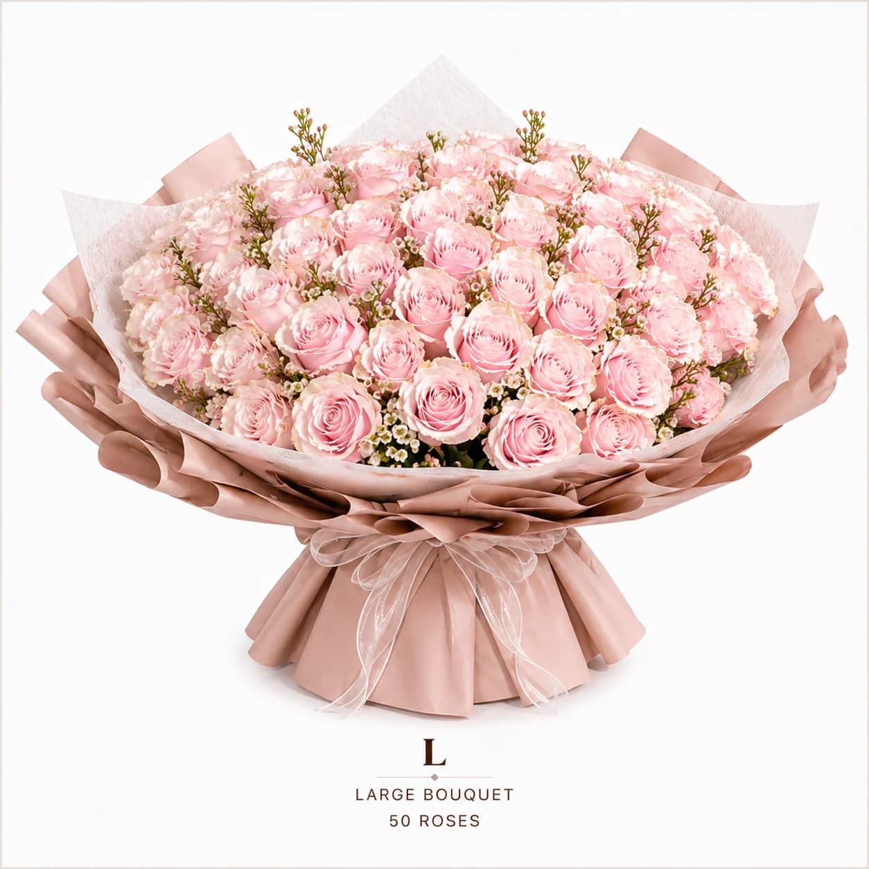 Amour — Flowers in a Vase by Blooms In Ribbon