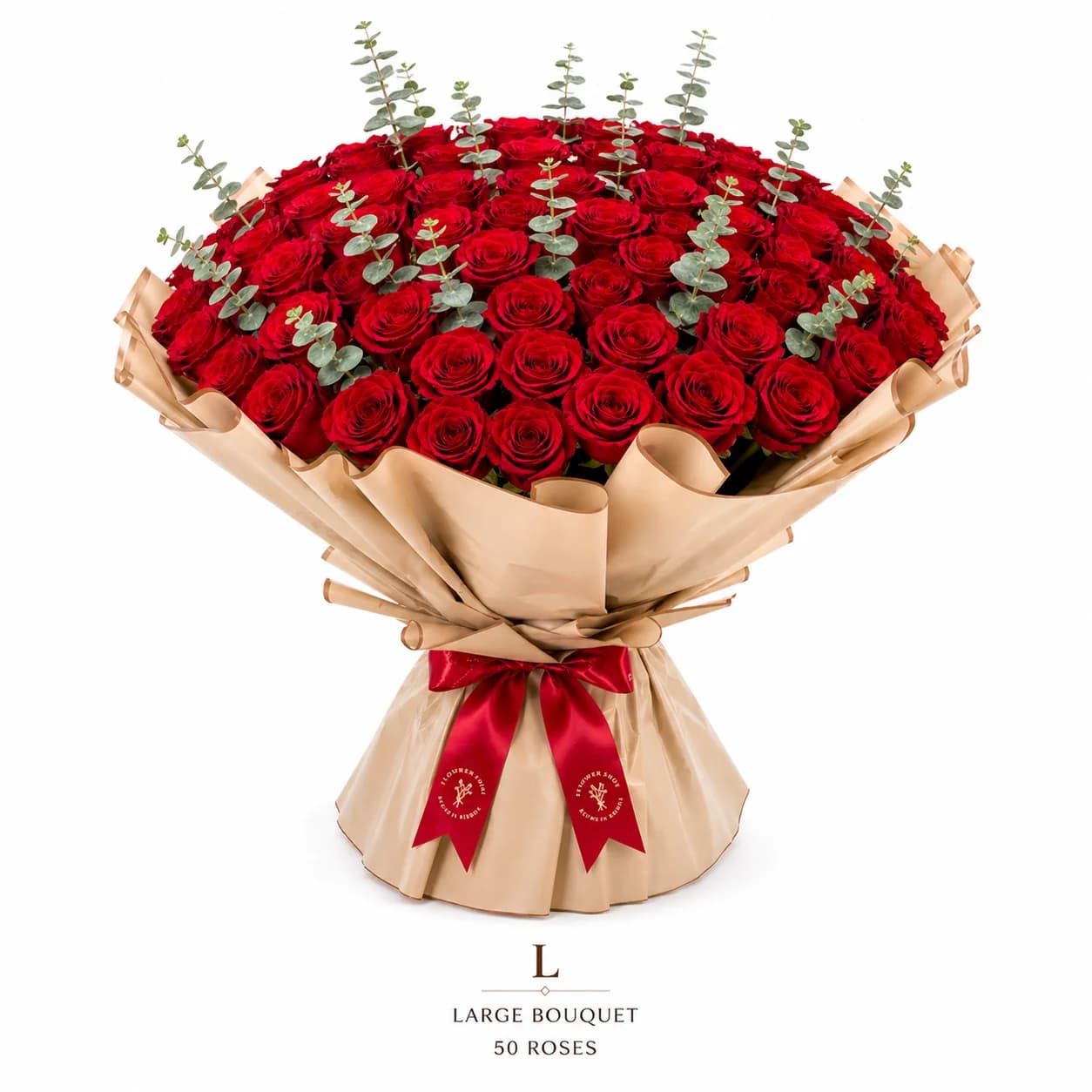 Passion — Roses by Blooms In Ribbon