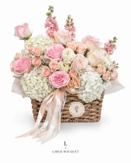 Pink Smile bouquet — size L