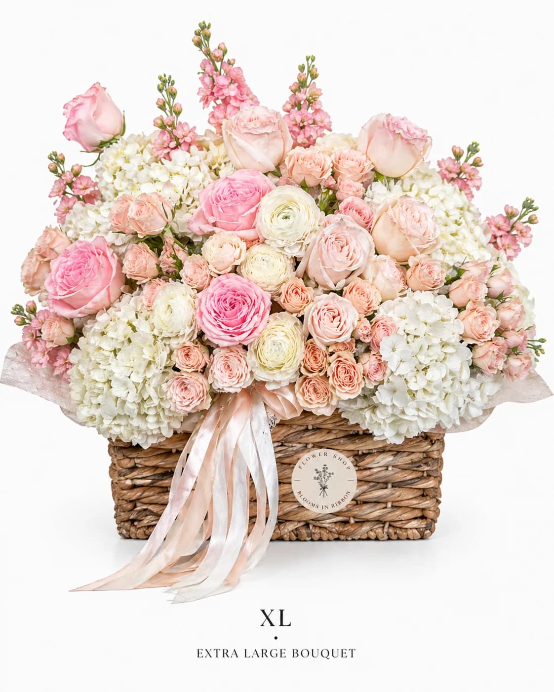 Pink Smile bouquet — size XL
