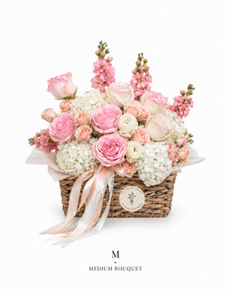 Pink Smile bouquet — size M