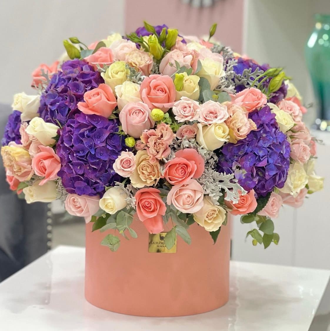 Lavender Sunset — Bloom box by Blooms In Ribbon