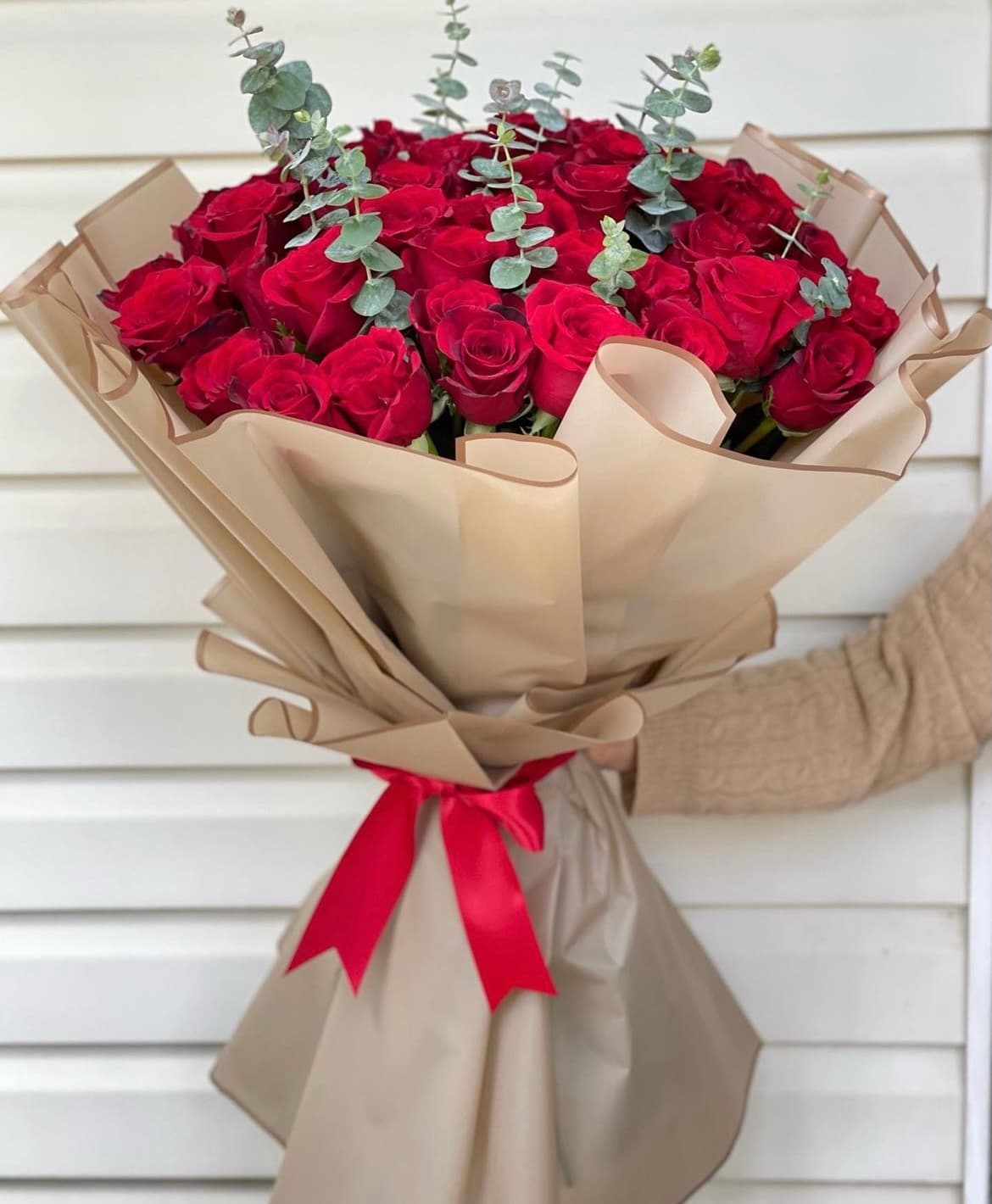 Passion — Roses by Blooms In Ribbon