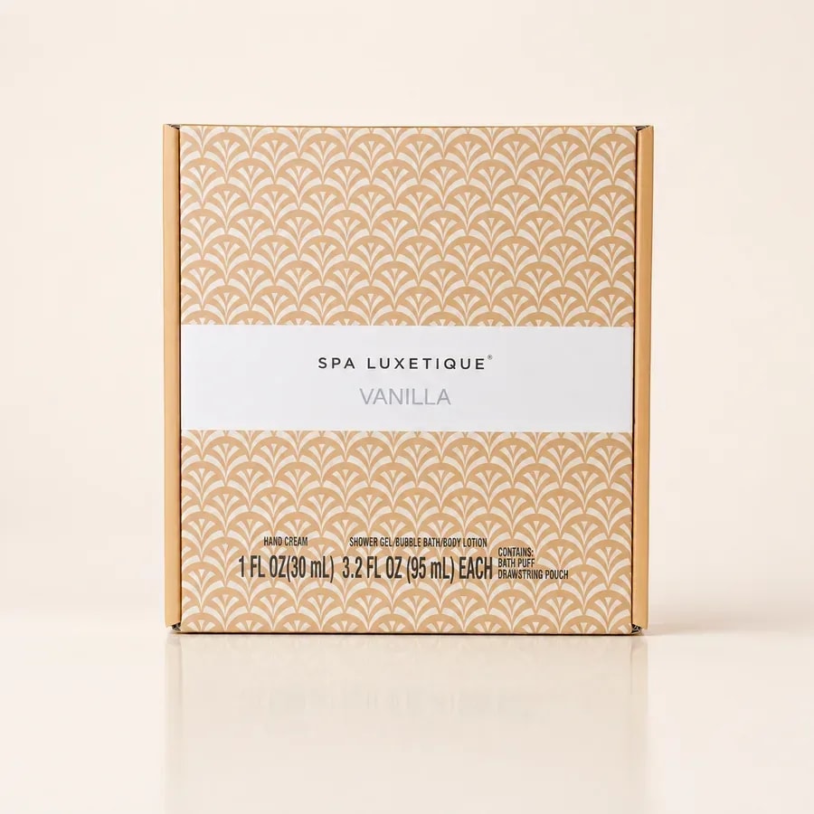 Spa Luxetique Vanilla Gift Set, a gift from Blooms In Ribbon